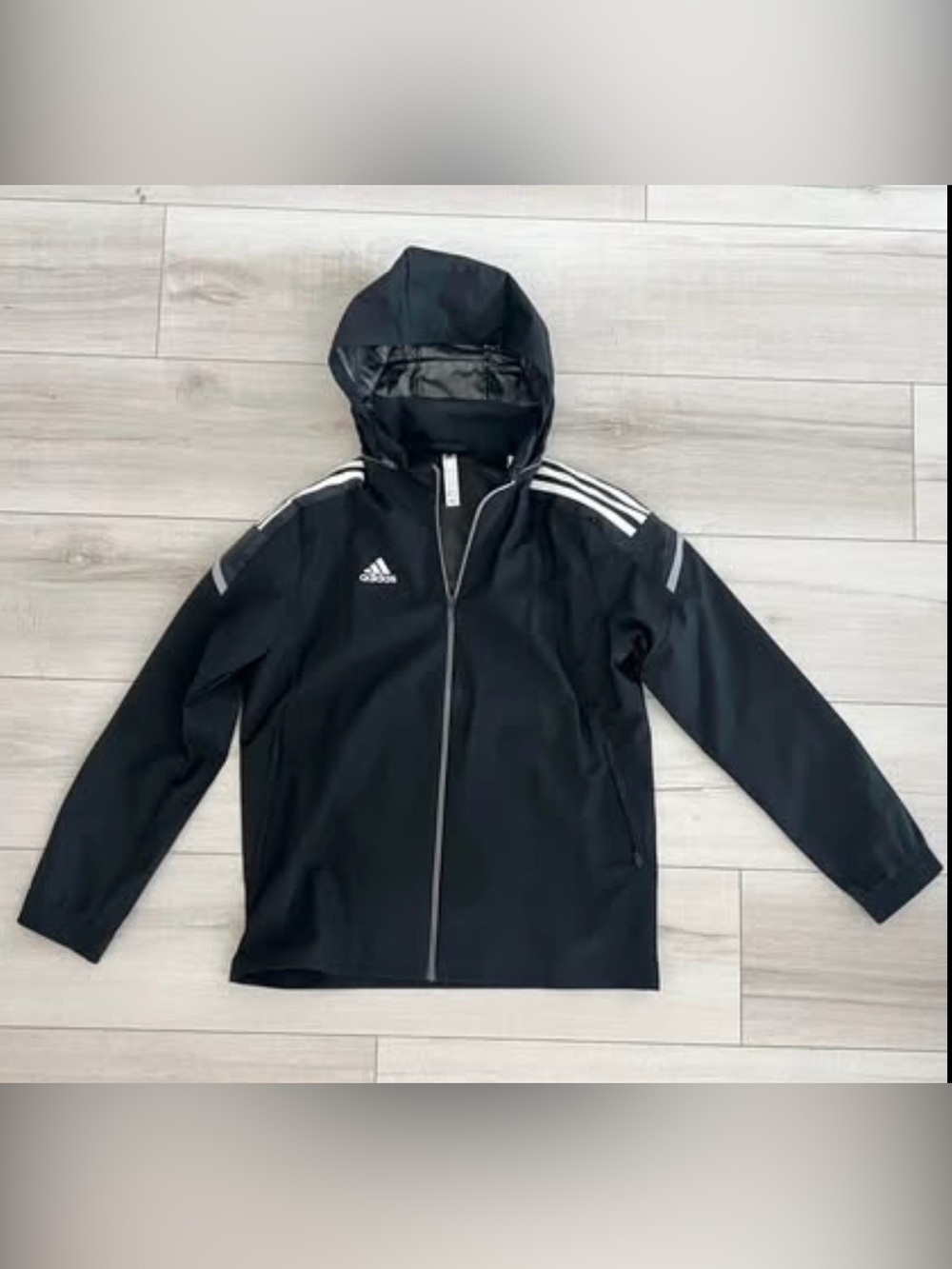 Adidas Condivo 21 Allweather Jacket Primeblue- Youth 11-12Y